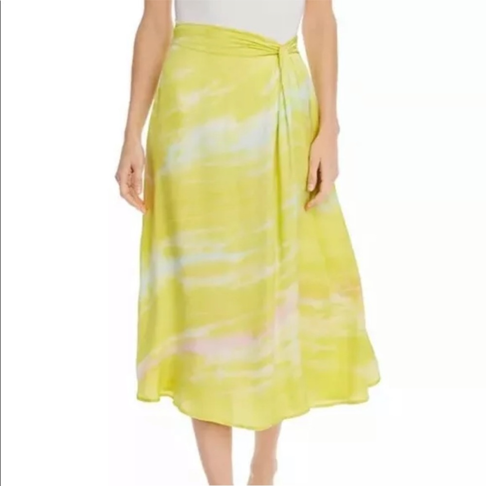 NWT Young, Fabulous, & Broke tie dye skirt - L